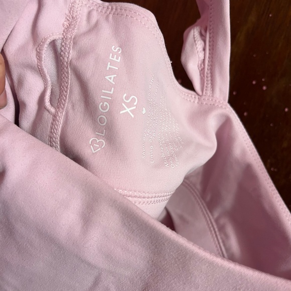 BLOGILATES light pink RUFFLE Tank - Picture 4 of 4